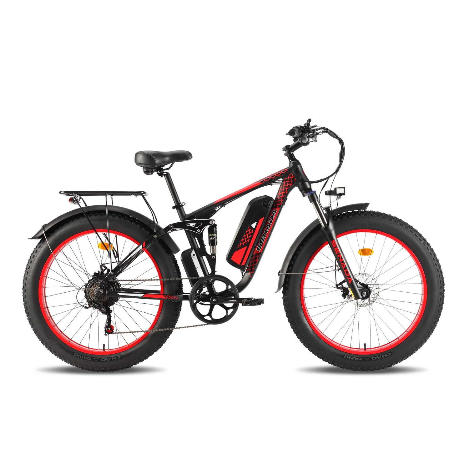 Senada Viper Fat Tire Electric Mountain Bike planetbiking