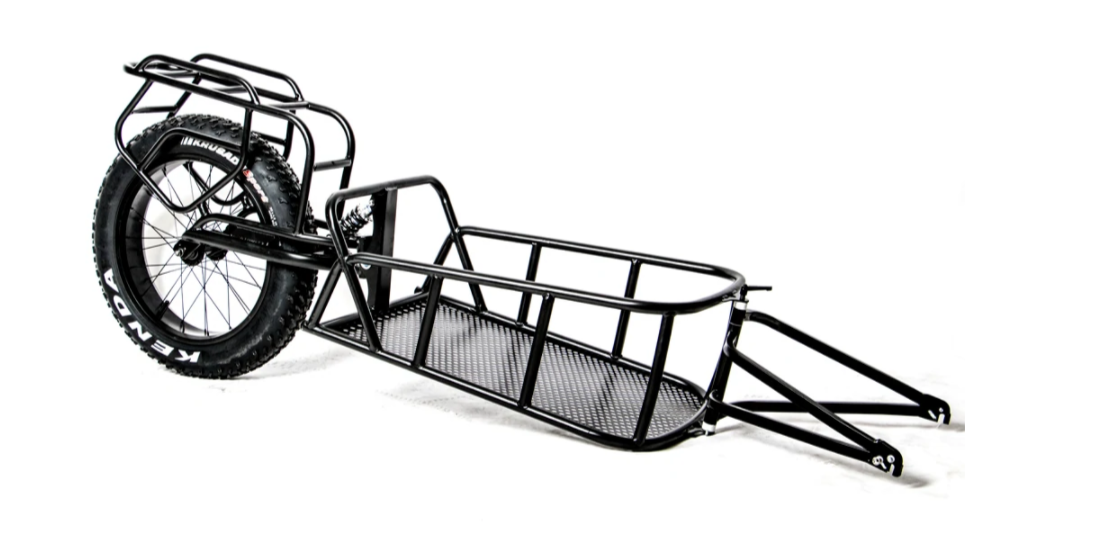 Single tire discount bike trailer