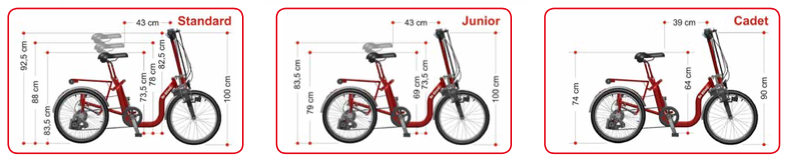 Di Blasi R32 - Folding Tricycle
